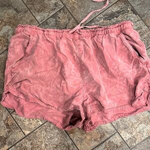 American Eagle Outfitters Pink Athletic Shorts